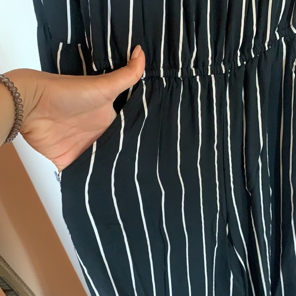 Jumpsuits. Can be worn off shoulder or wide as shown. - Picture 2 of 7